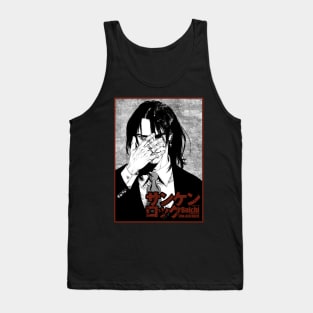 Rising Through the Ranks Rock Anime Inspired Shirt Showcasing Character Growth Tank Top